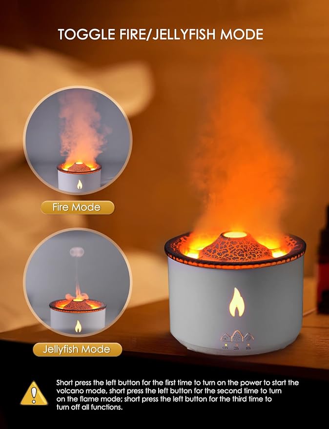 MagmaScents (Humidificateur & Diffuseur de parfum volcanique)
