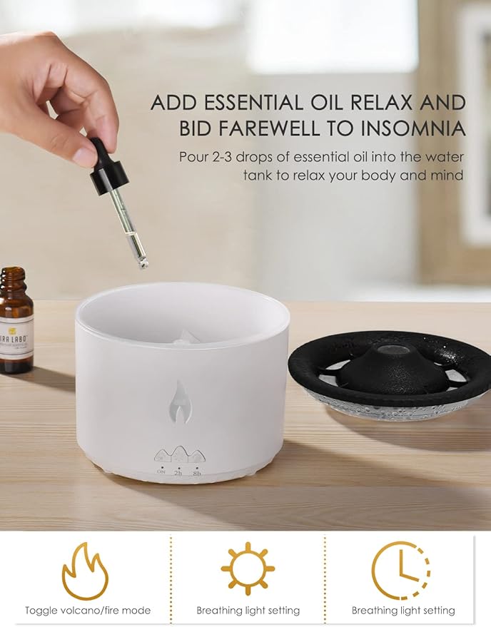 MagmaScents (Humidificateur & Diffuseur de parfum volcanique)